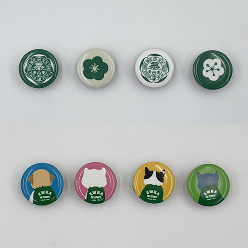 원형미니타일자석