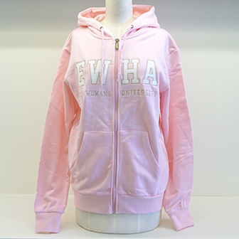 후드집업EWHA아플리케(핑크)