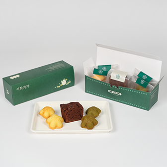 배꽃마들렌4입조각파운드1입세트