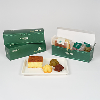 배꽃마들렌3입카스테라1입세트