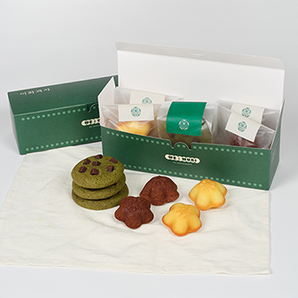 배꽃마들렌4입쿠키1입세트