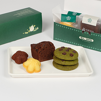 배꽃마들렌2입쿠키1입조각파운드1입세트